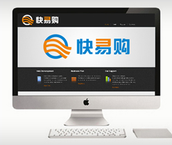 快易購電子商城 電子商城標(biāo)志logo設(shè)計